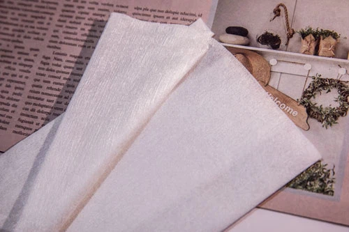 Lyocell cross-lapped face mask product Lyocell cross-lapped face mask product