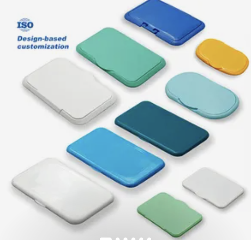 뜨거운 판매 플라스틱 PP 젖은 뚜껑 아기 닦아 뚜껑